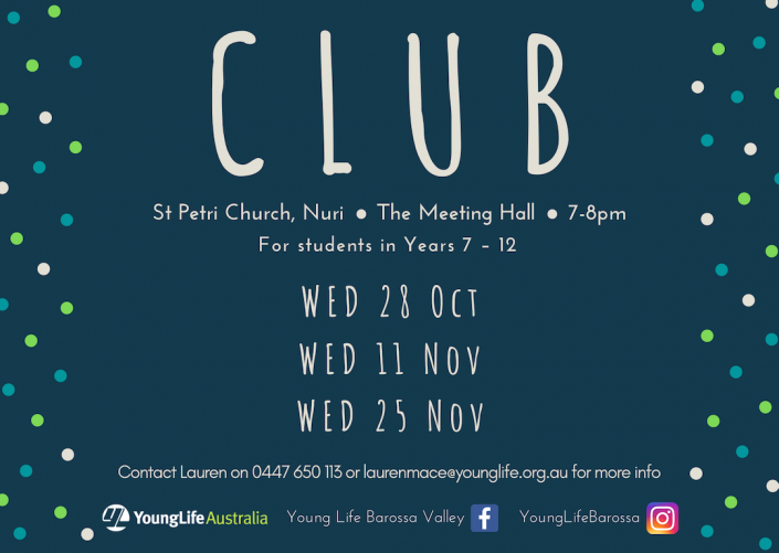 Events Young Life Australia